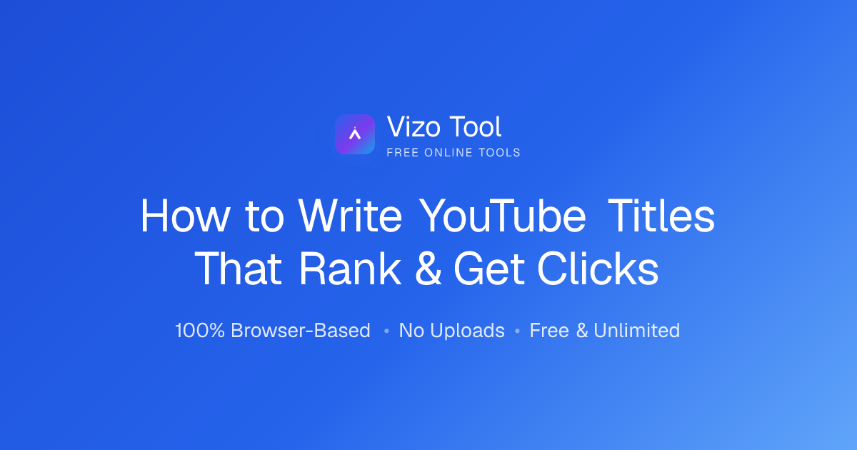 How to Write YouTube Titles That Rank & Get Clicks